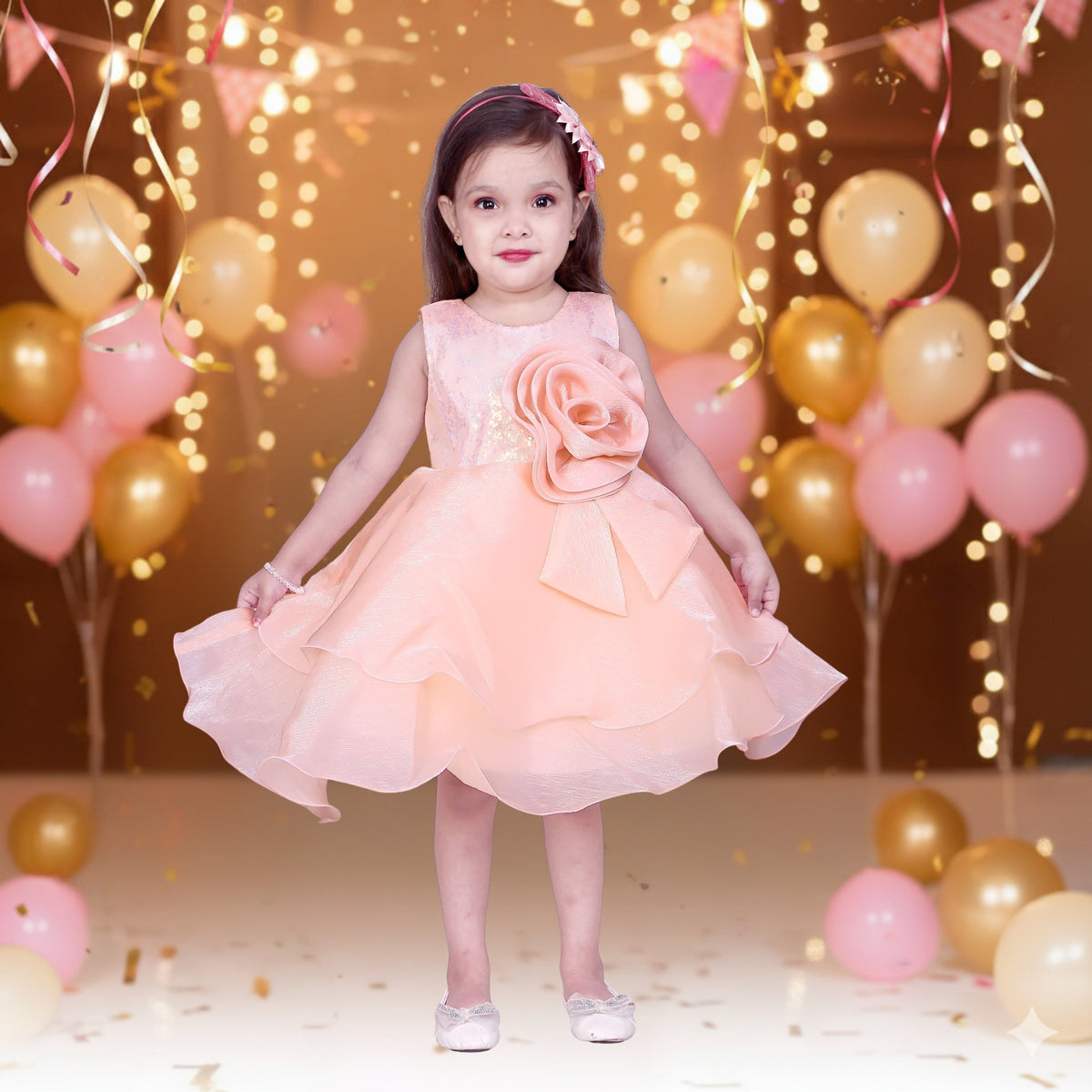 Soulshine Girls' Designer Party Wear