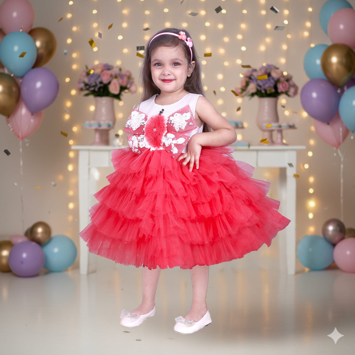 Soulshine Girls' Designer Party Wear